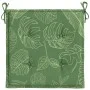 Set of 4 chair cushions, leaf print fabric, 40x40x3 cm by , Cushions for chairs and sofas - Ref: Foro24-361024, Price: 38,85 ...