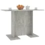 Gray concrete wood dining table 110x60x75 cm by , Kitchen and dining tables - Ref: Foro24-800247, Price: 71,79 €, Discount: %