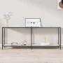 Konsolentisch aus weißem gehärtetem Glas, 200x35x75,5 cm. von , Seitentische - Ref: Foro24-331708, Preis: 87,45 €, Rabatt: %