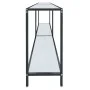 Konsolentisch aus weißem gehärtetem Glas, 200x35x75,5 cm. von , Seitentische - Ref: Foro24-331708, Preis: 87,45 €, Rabatt: %