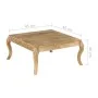 Side table 45x45x40 cm made of solid mango wood by , Side tables - Ref: Foro24-247112, Price: 85,37 €, Discount: %