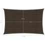 Brown HDPE sail shade 160 g/m² 2x5 m by , Umbrellas - Ref: Foro24-311781, Price: 29,32 €, Discount: %