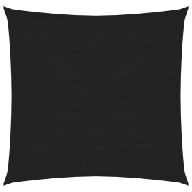 Toldo de vela negro HDPE 160 g/m² 7x7 m de , Sombrillas - Ref: Foro24-311720, Precio: 89,95 €, Descuento: %