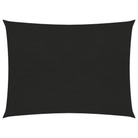 Black HDPE sail shade 160 g/m² 5x6 m by , Umbrellas - Ref: Foro24-311741, Price: 66,20 €, Discount: %