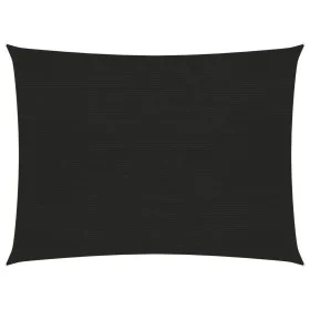 Black HDPE sail shade 160 g/m² 5x6 m by , Umbrellas - Ref: Foro24-311741, Price: 65,01 €, Discount: %