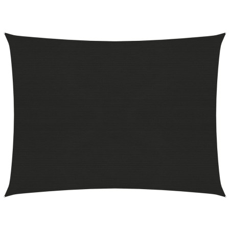 Toldo de vela HDPE negro 160 g/m² 5x6 m de , Sombrillas - Ref: Foro24-311741, Precio: 66,20 €, Descuento: %