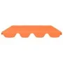 Replacement canopy for garden swing orange 188/168x145/110 cm by , Covers for tents and gazebos - Ref: Foro24-312092, Price: ...