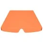Replacement canopy for garden swing orange 188/168x145/110 cm by , Covers for tents and gazebos - Ref: Foro24-312092, Price: ...