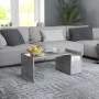 Graue Betonholz-Sperrholz-Couchtisch 90x45x35 cm von , Couchtisch - Ref: Foro24-802925, Preis: 36,36 €, Rabatt: %