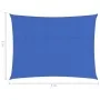 Blue HDPE sail shade 160 g/m² 2x3 m by , Umbrellas - Ref: Foro24-311502, Price: 23,12 €, Discount: %
