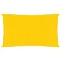 Yellow HDPE sail shade 160 g/m² 2x5 m by , Umbrellas - Ref: Foro24-311561, Price: 29,00 €, Discount: %