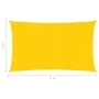 Yellow HDPE sail shade 160 g/m² 2x5 m by , Umbrellas - Ref: Foro24-311561, Price: 29,00 €, Discount: %