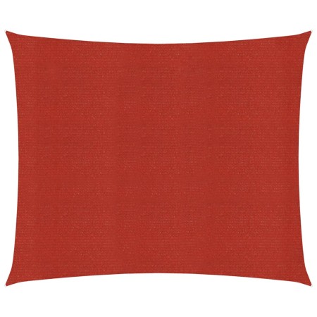 Red HDPE sail shade 160 g/m² 3x3 m by , Umbrellas - Ref: Foro24-311604, Price: 28,27 €, Discount: %