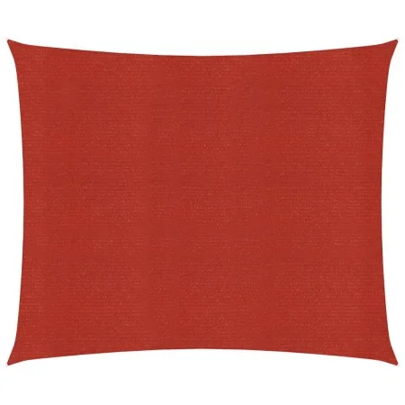 Red HDPE sail shade 160 g/m² 3x3 m by , Umbrellas - Ref: Foro24-311604, Price: 27,73 €, Discount: %