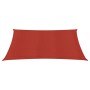 Red HDPE sail shade 160 g/m² 3x3 m by , Umbrellas - Ref: Foro24-311604, Price: 28,27 €, Discount: %