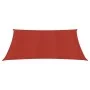 Red HDPE sail shade 160 g/m² 3x3 m by , Umbrellas - Ref: Foro24-311604, Price: 27,73 €, Discount: %