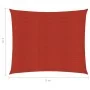 Red HDPE sail shade 160 g/m² 3x3 m by , Umbrellas - Ref: Foro24-311604, Price: 27,73 €, Discount: %