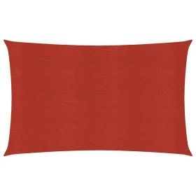 Red HDPE sail shade 160 g/m² 3x6 m by , Umbrellas - Ref: Foro24-311625, Price: 42,57 €, Discount: %