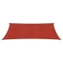 Red HDPE sail shade 160 g/m² 3x6 m by , Umbrellas - Ref: Foro24-311625, Price: 42,57 €, Discount: %
