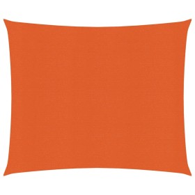 Orange HDPE sail shade 160 g/m² 3x3 m by , Umbrellas - Ref: Foro24-311659, Price: 28,00 €, Discount: %
