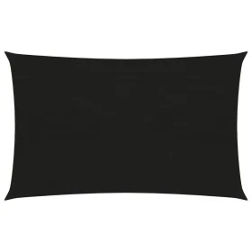 Black HDPE sail shade 160 g/m² 3x5 m by , Umbrellas - Ref: Foro24-311734, Price: 38,47 €, Discount: %