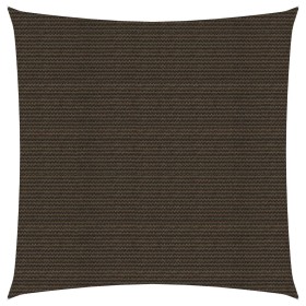 Brown HDPE sail shade 160 g/m² 3x3 m by , Umbrellas - Ref: Foro24-311769, Price: 24,96 €, Discount: %