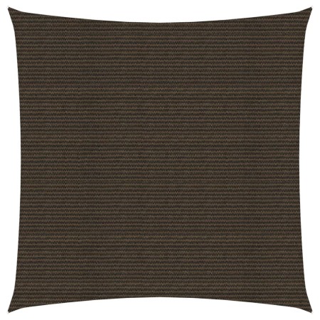 Brown HDPE sail shade 160 g/m² 3x3 m by , Umbrellas - Ref: Foro24-311769, Price: 24,96 €, Discount: %