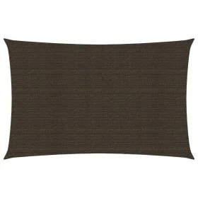 Brown HDPE sail shade 160 g/m² 4x7 m by , Umbrellas - Ref: Foro24-311795, Price: 59,76 €, Discount: %