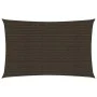 Brown HDPE sail shade 160 g/m² 4x7 m by , Umbrellas - Ref: Foro24-311795, Price: 59,76 €, Discount: %