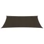 Brown HDPE sail shade 160 g/m² 4x7 m by , Umbrellas - Ref: Foro24-311795, Price: 59,76 €, Discount: %