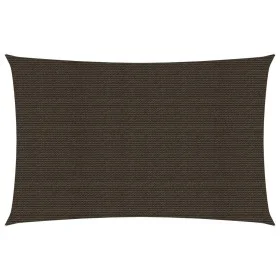 Brown HDPE sail shade 160 g/m² 5x7 m by , Umbrellas - Ref: Foro24-311797, Price: 68,80 €, Discount: %