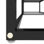 TV-Möbel aus schwarzem Marmor in den Maßen 140x40x40,5 cm mit gehärtetem Glas. von , TV-Möbel - Ref: Foro24-331717, Preis: 85...