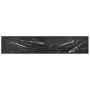 Mueble de TV vidrio templado color mármol negro 200x40x40,5 cm de , Muebles TV - Ref: Foro24-331729, Precio: 107,53 €, Descue...