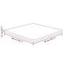 Quadratischer Esstisch aus unbehandeltem Eichenholz 50x50x1,5 cm. von , Tischplatten - Ref: Foro24-342915, Preis: 40,22 €, Ra...