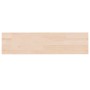 Solid untreated oak wood shelf table 80x20x1.5 cm by , Shelves and shelves - Ref: Foro24-342922, Price: 24,85 €, Discount: %