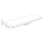 Solid untreated oak wood shelf table 80x20x1.5 cm by , Shelves and shelves - Ref: Foro24-342922, Price: 24,85 €, Discount: %