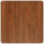 Quadratischer Esstisch aus dunklem Eichenholz 60x60x1,5cm. von , Tischplatten - Ref: Foro24-343016, Preis: 59,53 €, Rabatt: %