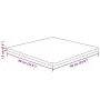 Quadratischer Esstisch aus dunklem Eichenholz 60x60x1,5cm. von , Tischplatten - Ref: Foro24-343016, Preis: 59,53 €, Rabatt: %