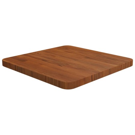 Square table top made of dark brown oak wood, 40x40x2.5cm by , Table tops - Ref: Foro24-343042, Price: 40,81 €, Discount: %