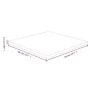 Square table top made of dark brown oak wood, 40x40x2.5cm by , Table tops - Ref: Foro24-343042, Price: 40,64 €, Discount: %