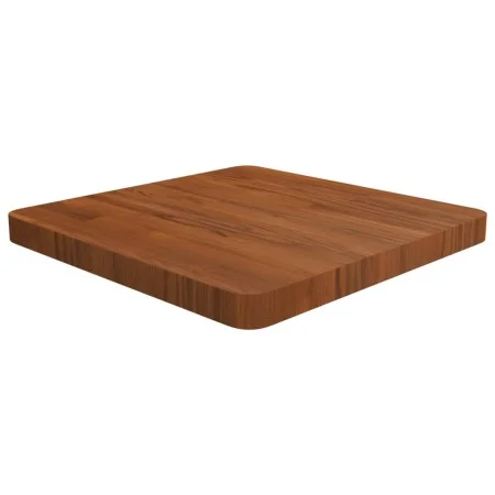 Square table top made of dark brown oak wood, 50x50x4 cm by , Table tops - Ref: Foro24-343075, Price: 75,35 €, Discount: %