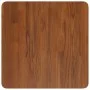 Square table top made of dark brown oak wood, 50x50x4 cm by , Table tops - Ref: Foro24-343075, Price: 75,35 €, Discount: %