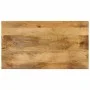 Coffee table with 2 heights, made of steel and mango wood, measuring 100x55x38 cm. by , Coffee table - Ref: Foro24-352019, Pr...
