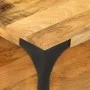 Coffee table with 2 heights, made of steel and mango wood, measuring 100x55x38 cm. by , Coffee table - Ref: Foro24-352019, Pr...