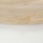 Mesa de centro de madera maciza de mango blanca 51x51x27 cm de , Mesas de centro - Ref: Foro24-352052, Precio: 169,11 €, Desc...