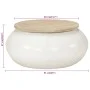 Massiver Couchtisch aus weißem Mangoholz 51x51x27 cm von , Couchtisch - Ref: Foro24-352052, Preis: 168,63 €, Rabatt: %