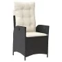 5-piece garden furniture set with black synthetic rattan cushions by , Garden sets - Ref: Foro24-3213087, Price: 647,97 €, Di...