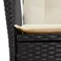 5-piece garden furniture set with black synthetic rattan cushions by , Garden sets - Ref: Foro24-3213087, Price: 647,97 €, Di...