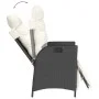 5-piece garden furniture set with black synthetic rattan cushions by , Garden sets - Ref: Foro24-3213087, Price: 647,97 €, Di...