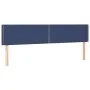 Box spring bed with blue fabric mattress 120x190 cm by , Beds and slatted bases - Ref: Foro24-3270354, Price: 412,22 €, Disco...